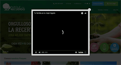 Desktop Screenshot of parquedelrecuerdo.cl